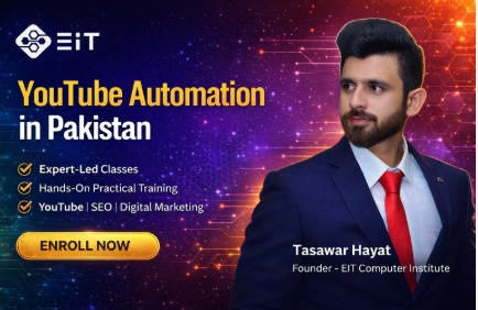 Youtube Automation Course in Pakistan