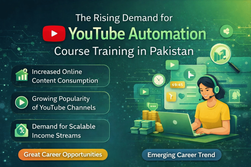 The Rising  training Demand for Youtube Automation 