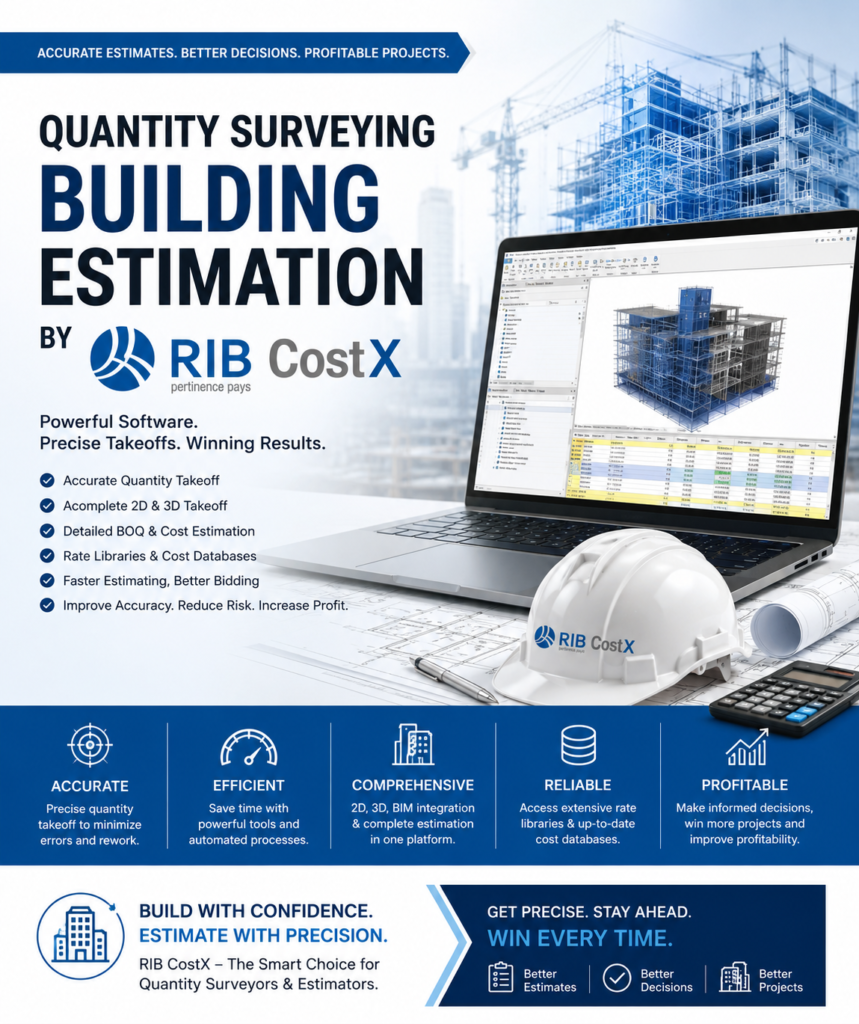Quantity Surveying Building Estimation by RIB CostX Software